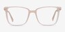 Canvas Beige AcetateEyeglass Frames from EyeBuyDirect, Front View