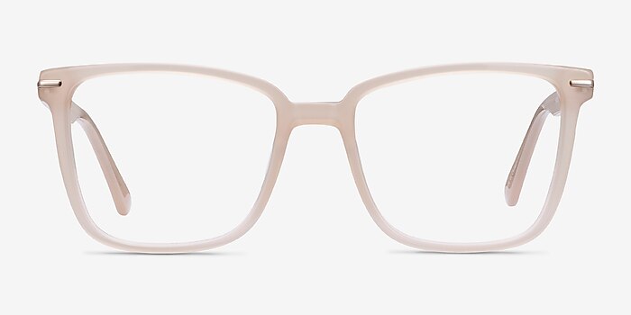 Canvas Beige Acetate Eyeglass Frames from EyeBuyDirect