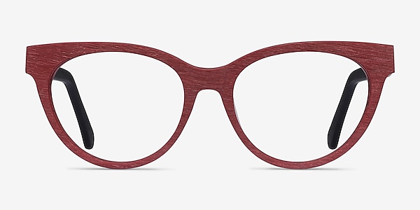 Paula Berry Red Acetate Eyeglass Frames