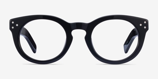 Morla Noir Acétate Montures de lunettes de vue