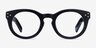Morla Black AcetateEyeglass Frames from EyeBuyDirect, Front View