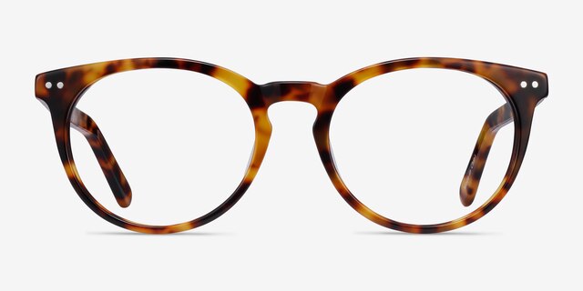 Morning Warm Tortoise AcetateEyeglass Frames from EyeBuyDirect, Front View