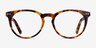 Morning Warm Tortoise AcetateEyeglass Frames from EyeBuyDirect, Front View