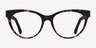 Paula Tortoise AcetateEyeglass Frames from EyeBuyDirect, Front View