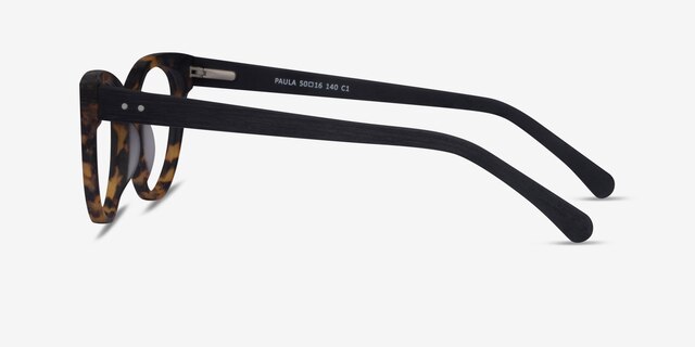 Paula Tortoise AcetateEyeglass Frames from EyeBuyDirect, Side View