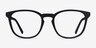 Persea Basalt PlasticEyeglass Frames from EyeBuyDirect, Front View