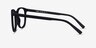 Persea Basalt PlasticEyeglass Frames from EyeBuyDirect, Side View
