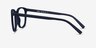 Persea Abyssal Blue PlasticEyeglass Frames from EyeBuyDirect, Side View