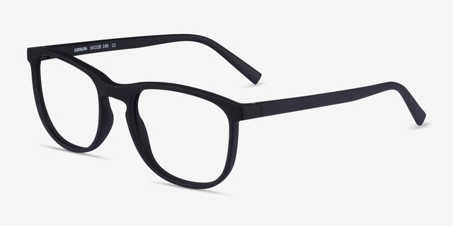 Catalpa Basalt PlasticEyeglass Frames from EyeBuyDirect, Angle View