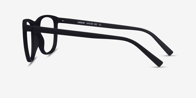 Catalpa Basalt PlasticEyeglass Frames from EyeBuyDirect, Side View