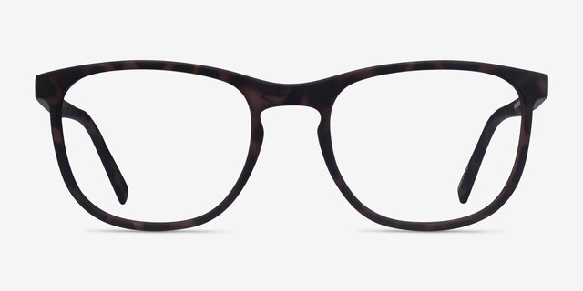 Catalpa Warm Tortoise PlasticEyeglass Frames from EyeBuyDirect, Front View