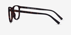 Catalpa Light Tortoise Plastique Montures de lunettes de vue d'EyeBuyDirect, Vue de Côté