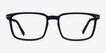 Moringa Basalt PlasticEyeglass Frames from EyeBuyDirect, Front View