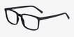 Moringa Basalt PlasticEyeglass Frames from EyeBuyDirect, Angle View