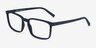 Moringa Abyssal Blue Eco-friendlyEyeglass Frames from EyeBuyDirect, Angle View