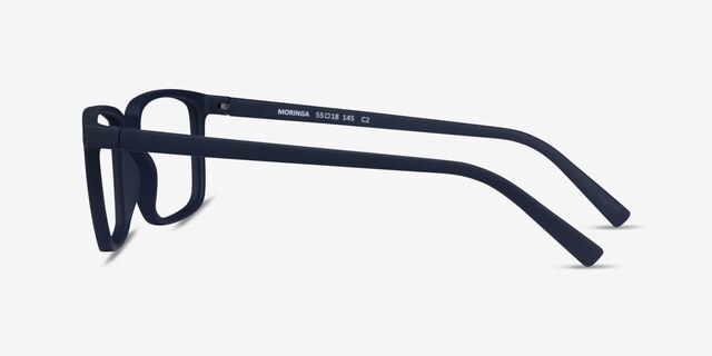 Moringa Abyssal Blue Eco-friendlyEyeglass Frames from EyeBuyDirect, Side View