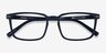 Moringa Abyssal Blue Eco-friendlyEyeglass Frames from EyeBuyDirect, Closed View