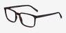 Moringa Warm Tortoise PlasticEyeglass Frames from EyeBuyDirect, Angle View