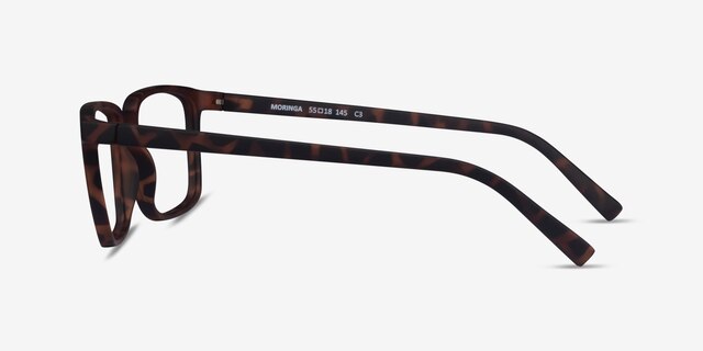 Moringa Warm Tortoise PlasticEyeglass Frames from EyeBuyDirect, Side View