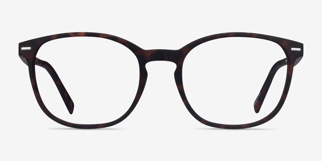 Aloe Warm Tortoise PlastiqueMontures de lunettes de vue d'EyeBuyDirect, Vue de Face