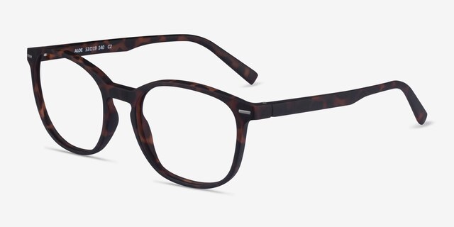 Aloe Warm Tortoise PlastiqueMontures de lunettes de vue d'EyeBuyDirect, Vue d'Angle