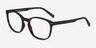 Aloe Warm Tortoise PlastiqueMontures de lunettes de vue d'EyeBuyDirect, Vue d'Angle