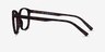 Aloe Warm Tortoise PlastiqueMontures de lunettes de vue d'EyeBuyDirect, Vue de Côté