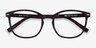 Aloe Warm Tortoise PlastiqueMontures de lunettes de vue d'EyeBuyDirect, Vue Rapprochée
