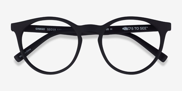 Ginkgo Basalt Eco-friendlyEyeglass Frames from EyeBuyDirect, Closed View