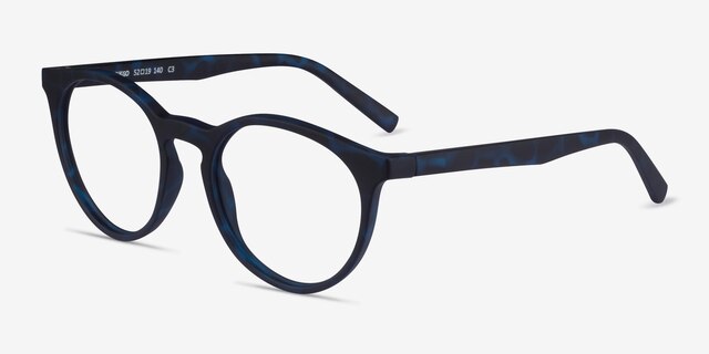 Ginkgo Abyssal Tortoise Eco-friendlyEyeglass Frames from EyeBuyDirect, Angle View