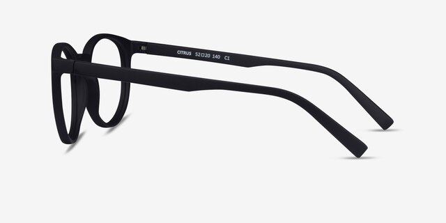 Citrus Basalt PlasticEyeglass Frames from EyeBuyDirect, Side View