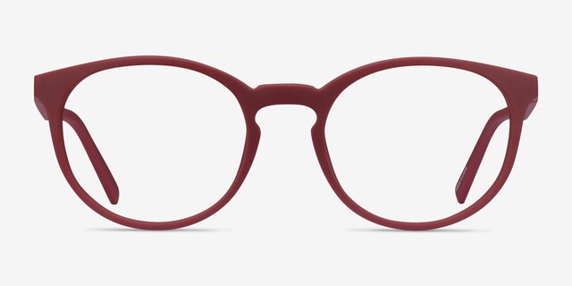 Citrus Crimson Eco-friendlyEyeglass Frames from EyeBuyDirect, Front View