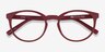 Citrus Crimson Eco-friendlyEyeglass Frames from EyeBuyDirect, Closed View