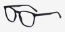 Eucalyptus Basalt PlastiqueMontures de lunettes de vue d'EyeBuyDirect, Vue d'Angle