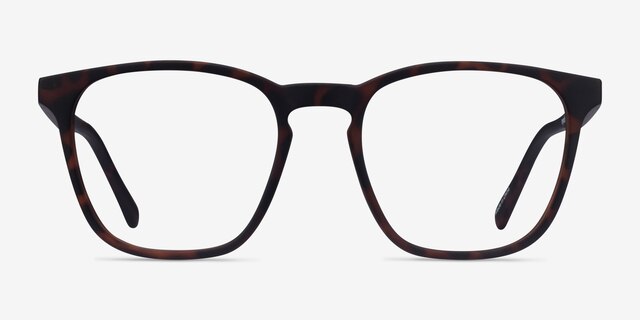 Eucalyptus Warm Tortoise Éco-responsableMontures de lunettes de vue d'EyeBuyDirect, Vue de Face