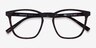 Eucalyptus Warm Tortoise Éco-responsableMontures de lunettes de vue d'EyeBuyDirect, Vue Rapprochée
