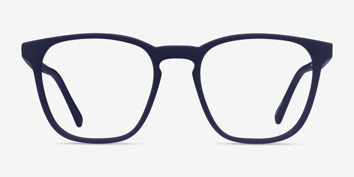 Eucalyptus Abyssal Blue Eco-friendly Eyeglass Frames from EyeBuyDirect
