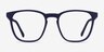 Eucalyptus Abyssal Blue PlastiqueMontures de lunettes de vue d'EyeBuyDirect, Vue de Face