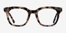 Romy Écaille ivoire AcétateMontures de lunettes de vue d'EyeBuyDirect, Vue de Face