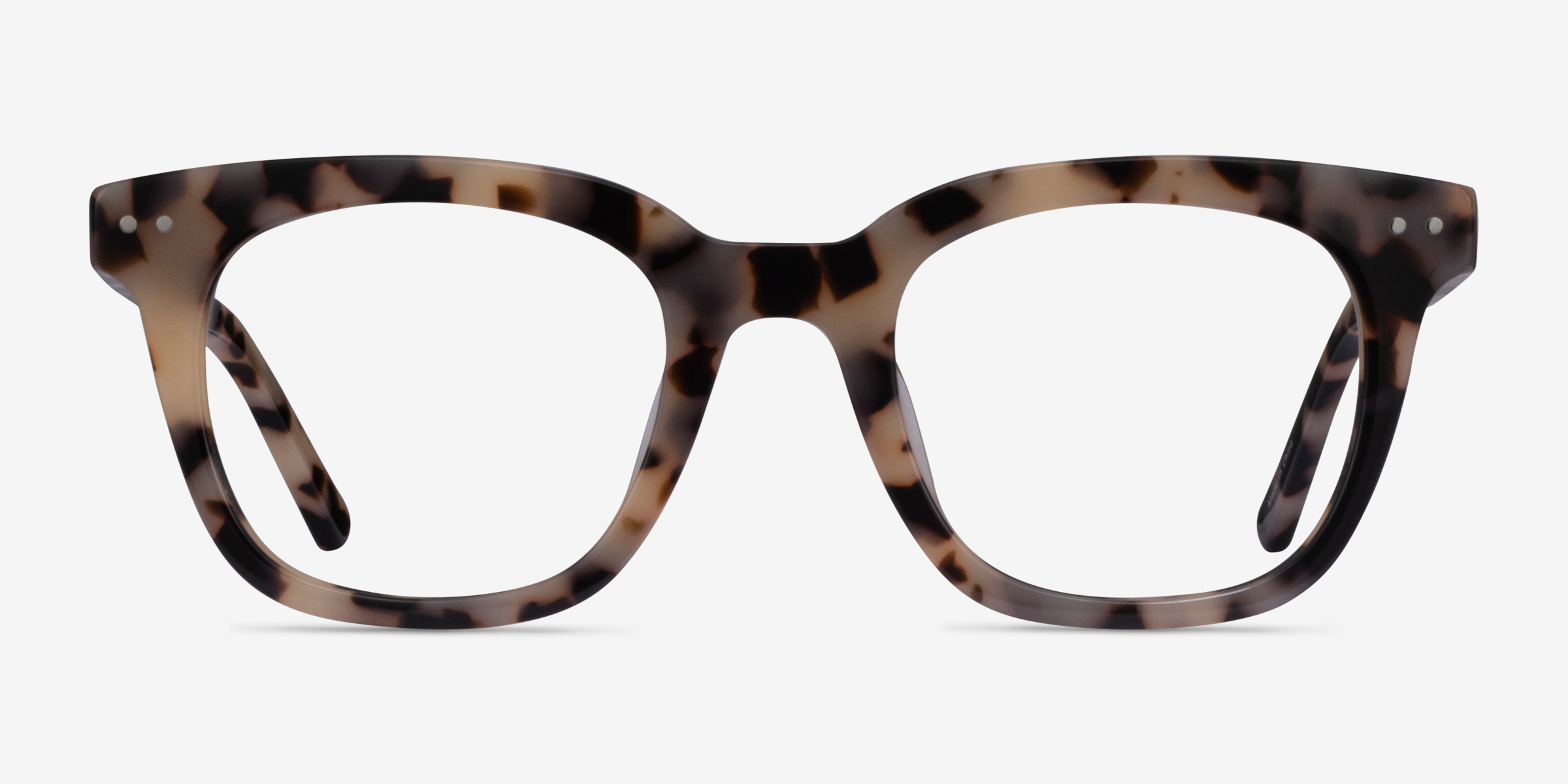 Romy Square Ivory Tortoise Full Rim Eyeglasses | Eyebuydirect Canada