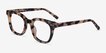 Romy Ivory Tortoise AcetateEyeglass Frames from EyeBuyDirect, Angle View