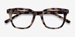Romy Ivory Tortoise AcetateEyeglass Frames from EyeBuyDirect, Closed View