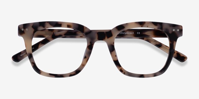 Romy Écaille ivoire AcétateMontures de lunettes de vue d'EyeBuyDirect, Vue Rapprochée