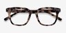 Romy Écaille ivoire AcétateMontures de lunettes de vue d'EyeBuyDirect, Vue Rapprochée