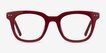 Romy Burgundy AcetateEyeglass Frames from EyeBuyDirect, Front View