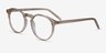 Planete Champagne AcetateEyeglass Frames from EyeBuyDirect, Angle View