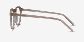 Planete Champagne Acétate Montures de lunettes de vue d'EyeBuyDirect, Vue de Côté