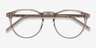Planete Champagne AcetateEyeglass Frames from EyeBuyDirect, Closed View