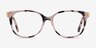 Jasmine Ivory Tortoise AcetateEyeglass Frames from EyeBuyDirect, Front View