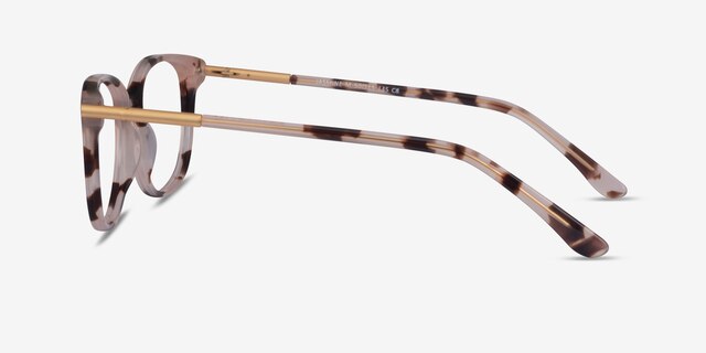Jasmine Ivory Tortoise AcetateEyeglass Frames from EyeBuyDirect, Side View